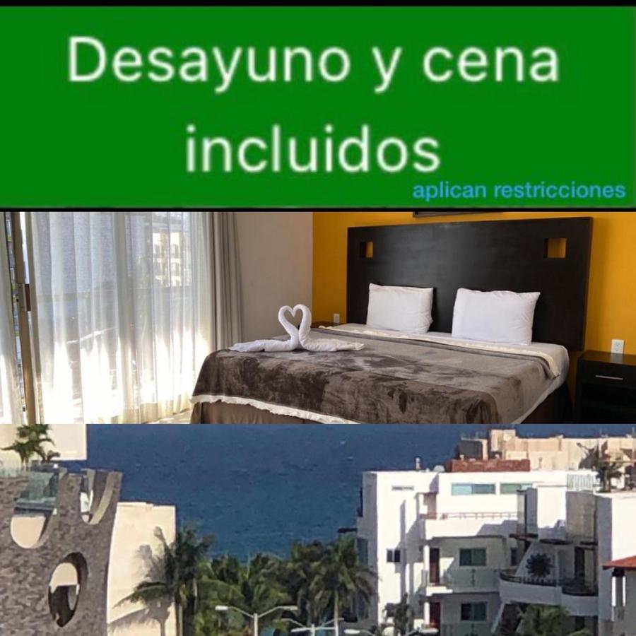 Ocean Front Boutique Hotel Плая дел Кармен Екстериор снимка